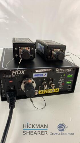 Telecast HDX SHED Single mode to smpte fiber adapter
