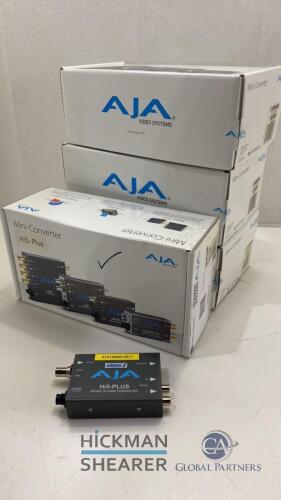 AJA Hi5-Plus Mini Converters x4