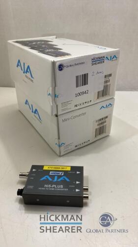 AJA Hi5-Plus Mini Converters x2