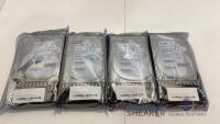 Seagate 2TB hard drives x 4