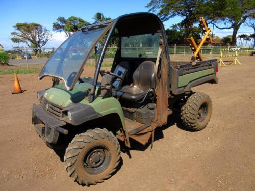 2014 JOHN DEERE 825i GATOR XUV, 9,412 MILES, 1327 HRS., VIN/SERIAL:1M0825GECEM084210, MODEL:825E GAS XUV, (HC&S No. 187)