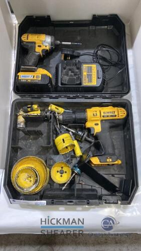 Dewalt power tools and hole saws