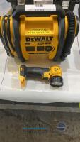 Dewalt inflator and light