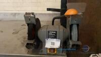 Titan TTB521GRB 200MM Bench Grinder, and Clarke vise