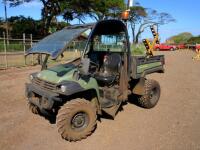 2014 JOHN DEERE 825i GATOR XUV, 6,187 MILES, 925 HRS., VIN/SERIAL:1M0825GETEM084203, MODEL:825E GAS XUV, (HC&S No. 182)