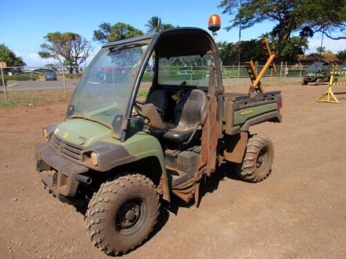 2014 JOHN DEERE 825i GATOR XUV, 10,239 MILES, 1474 HRS., VIN/SERIAL:1M0825GECEM084202, MODEL:825E GAS XUV, (HC&S No. 181)