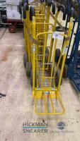 Folding toe hand truck x8