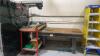 Metal heavy duty welding table, drill press with table