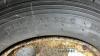 Gerling wheel and tyre spares - 3 x wheel rims with tyres & 2 used tyres, 2x snow chains. - 4