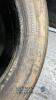 Gerling wheel and tyre spares - 3 x wheel rims with tyres & 2 used tyres, 2x snow chains. - 5