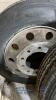 Gerling wheel and tyre spares - 3 x wheel rims with tyres & 2 used tyres, 2x snow chains. - 10