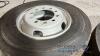 3 x Wheel rims with tyres for trailer (box tender vehicle) x 245/70R17.5 Michelin - 14