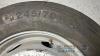 2x Wheel rim with tyre for trailer (box tender vehicle) x 245/70R19.5 Continental - 2