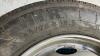 2x Wheel rim with tyre for trailer (box tender vehicle) x 245/70R19.5 Continental - 13