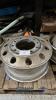 3x wheel rims. Various sizes. Truck/trailer spares. - 3