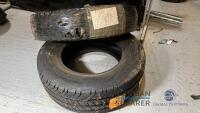 2 x tyres, various - unused. Continental - 235/65R16C. Pirelli- 7.50R16C112/110