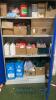 PPB supplies with metal storage cabinet