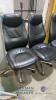 High back office chairs x 10 - 2