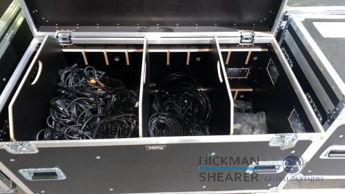 Flight case with Asstï¾’d IEC cables, (hanger 5)