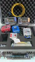 Fiber Diagnostics Kit with (1) Kingfisher KI 3600Ge Optical Meter, and (1) Kingfisher KI 3812B Optical Meter