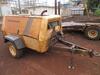 INGERSOLL-RAND PORTABLE COMPRESSOR ON WHEELS, 937 HRS., VIN/SERIAL:193906 U91 328, (HC&S No. 742) - 8