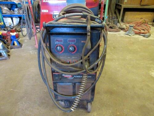 LINCOLN ELECTRIC POWER MIG 255, S/N:10986 W/ TWECO WELDSKILL HANDLE (MAIN MECHANIC SHOP)