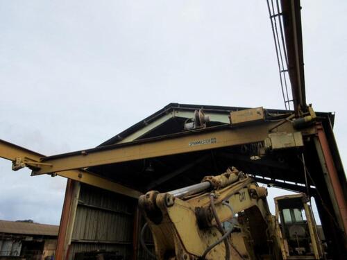 SPANMASTER 5 TON OVERHEAD BRIDGE CRANE, (APPROX. 25' FT. SPAN), (TRACTOR YARD)