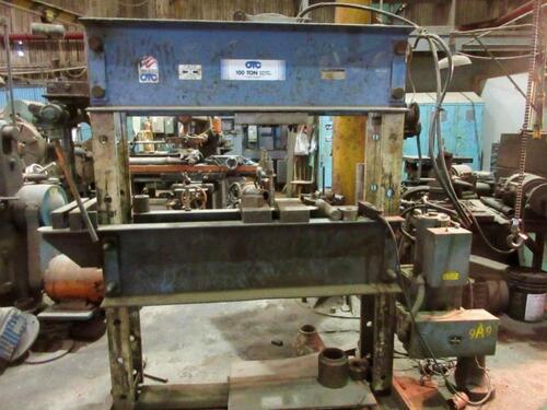 OTC 100 TON HYDRAULIC SHOP PRESS, (MACHINE/WELDING SHOP)