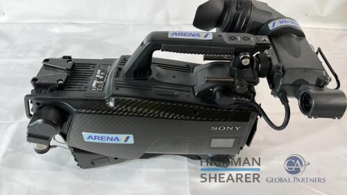 Sony HDC2500 Camera with Sony HDVF-20A viewfinder