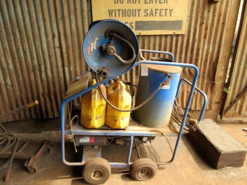 LOT (2) JENNY ELHW 1030 PRESSURE WASHERS, (1) GUN, (MAIN MECHANIC SHOP)