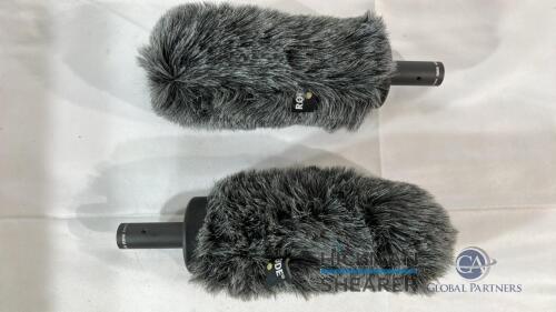 Rode NTG-1 Microphone with Windshield (x2)