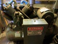 SAYLOR-BEALL MODEL 92512 TWO STAGE ELECTRIC AIR COMPRESSOR, (AUTO SHOP)