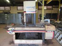 MARVEL VERTICAL BANDSAW, SERIES 8 MARK II, (SHOP AT END OF STREET)