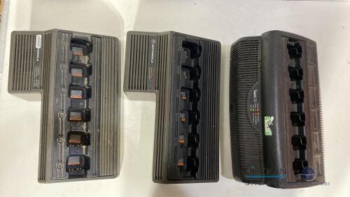 Motorola and Impres Radio Base Chargers (3)