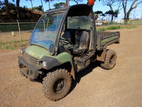 2013 JOHN DEERE 825i GATOR XUV, 8,371 MILES, 1056 HRS., VIN/SERIAL:1M0825GSLDM061860, MODEL:825 GAS XUV, (HC&S No. 165)