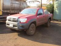 2014 TOYOTA TACOMA 4X4 PICKUP, 21,011 MILES, VIN/SERIAL:5TFPX4ENXEX022382, LICENSE:277MDK, W/TITLE, (HC&S No. 123)