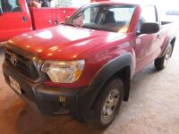 2014 TOYOTA TACOMA 4X4 PICKUP, 7,554 MILES, VIN/SERIAL:5TFPX4EN6EX022735, LICENSE:660MDK, W/TITLE, (HC&S No. 110)