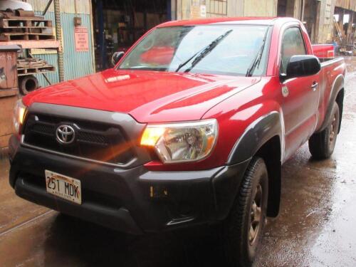 2014 TOYOTA TACOMA 4X4 PICKUP, 36,058 MILES, VIN/SERIAL:5TFPX4EN1EX022044, LICENSE:251MDK, W/TITLE, (HC&S No. 139)