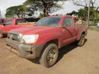 2013 TOYOTA TACOMA 4X4 PICKUP, 39,649 MILES VIN/SERIAL:5TFPX4EN5DX017959 LICENSE:687MDJ W/TITLE, (HC&S No. 227)