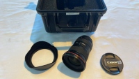 Canon Zoom Lens EF 16-35mm In Peli 1300 Case