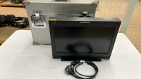 JVC DT-R17L4D Multi Format LCD Monitor. In Metal Flight Case