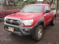 2012 TOYOTA TACOMA 4X4 PICKUP, 60,140 MILES, VIN/SERIAL:5TFPX4EN2CX012880, LICENSE:944MDH, W/TITLE, (HC&S No. 151)