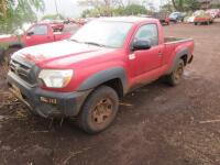 2012 TOYOTA TACOMA 4X4 PICKUP, 33,693 MILES, VIN/SERIAL:5TFPX4EN9CX012634, LICENSE:966MDH, W/TITLE, (HC&S No. 143)