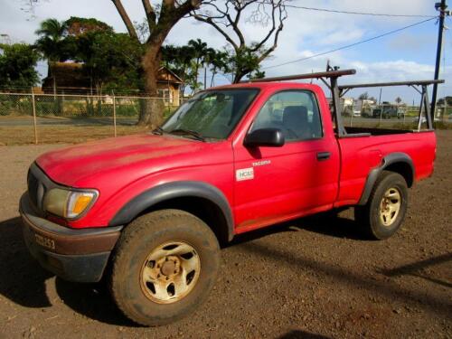 2004 TOYOTA TACOMA 1/2 TON 4X4 PICKUP, 130,015 MILES, VIN/SERIAL:5TEPM62N64Z403369, W/TITLE, (HC&S No. 253)