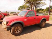 2004 TOYOTA TACOMA PICKUP, 81,398 MILES, VIN/SERIAL:5TEPM62N84Z402899, LICENSE:652MDJ, W/TITLE, (HC&S No. 186)