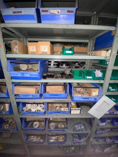 RACK OF LARGE FUSES (13 TRAYS)