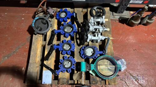 VARIETY OF mixed VALVES (Qty 10)