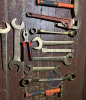 CONTENTS OF RACK, including COPPER BERYLLIUM ALLOY TOOLSET - 8