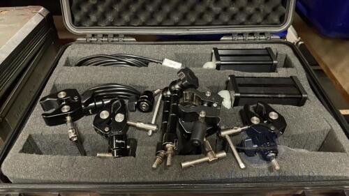 (Qty 2) Marshall minicam with clamps and case