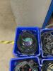 (Qty 6) Plastic Tubs of Various AV Cables and Power Cables - 2